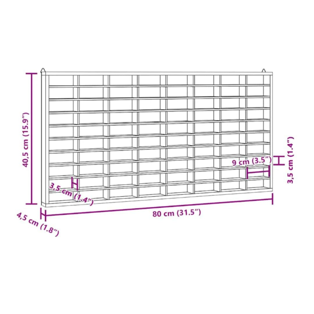 Estantería Montessori para coches