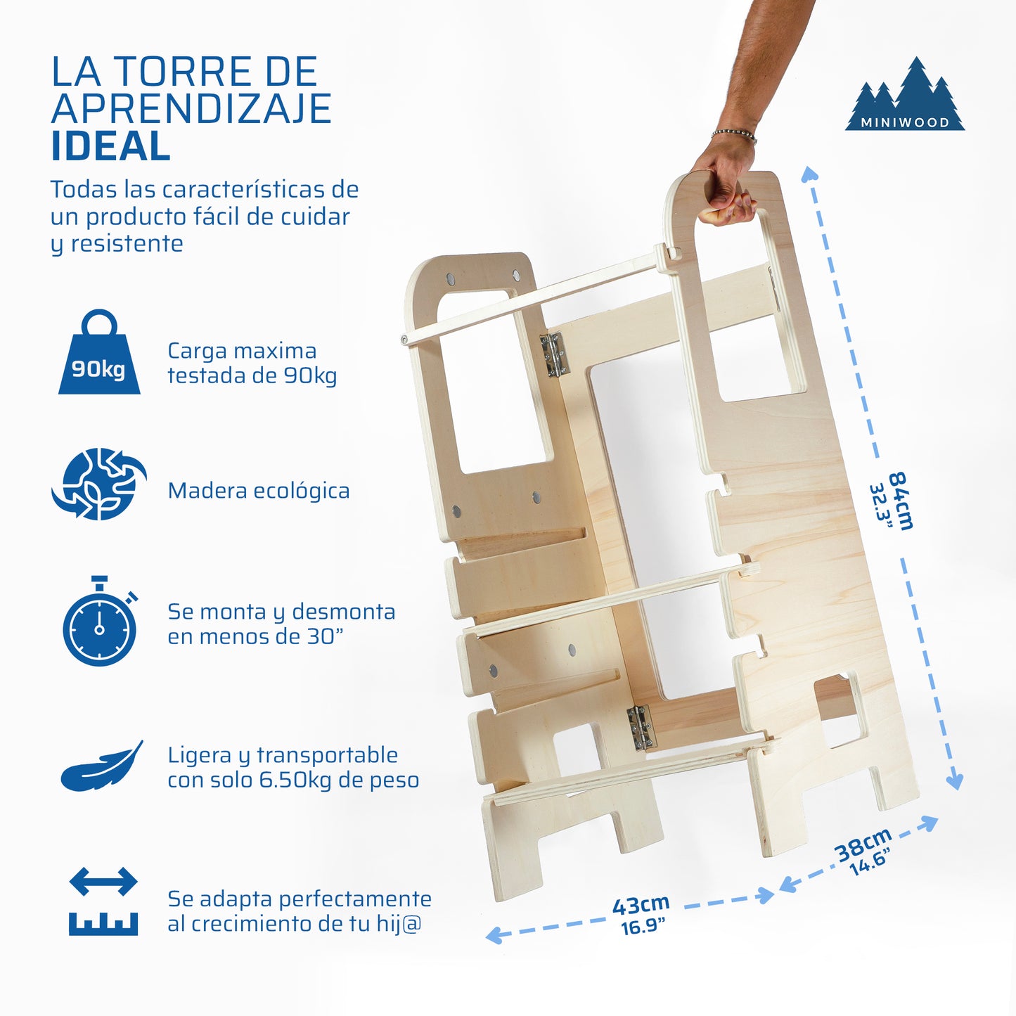 Torre de Aprendizaje Plegable